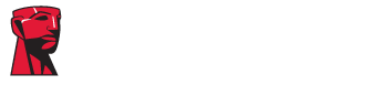 Kingston Technology logo with a red king emblem and the brand name Kingston Technology