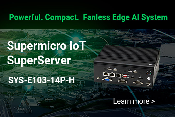 Supermicro IoT SuperSaver SYS-E103-14P-H